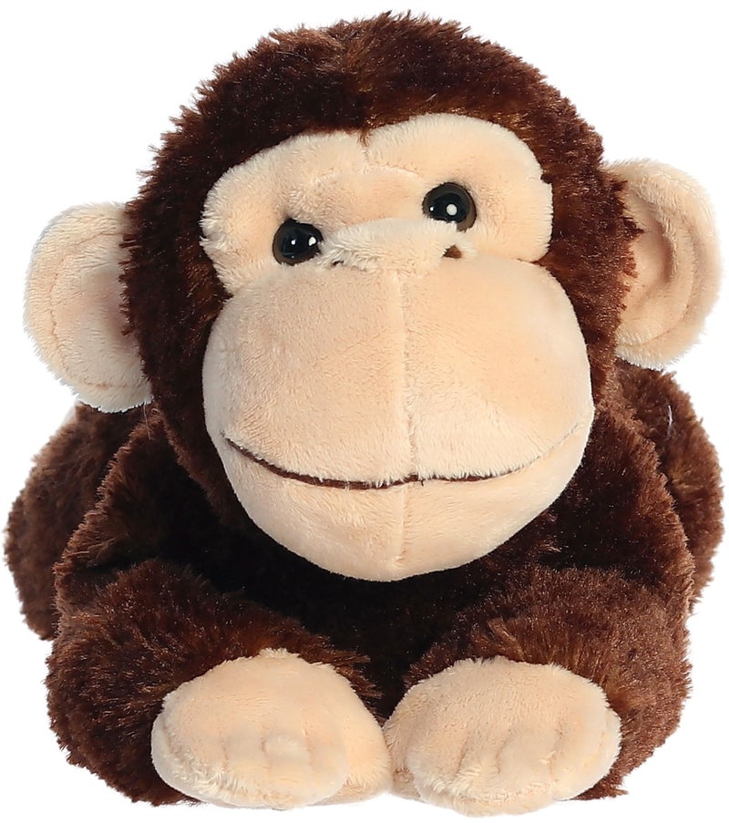 AuroraÂ® Adorable Flopsieâ„¢ Chimp Stuffed Animal - Playful Ease - Timeless Companions - Brown 12 Inches - Image 3