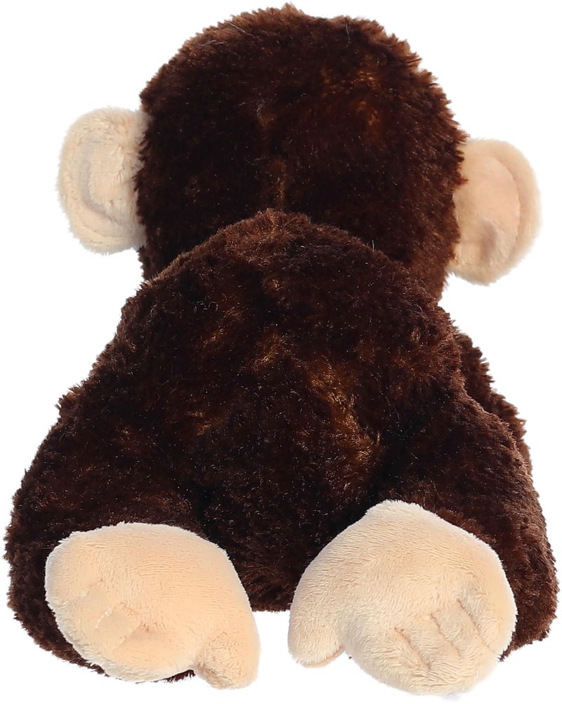 AuroraÂ® Adorable Flopsieâ„¢ Chimp Stuffed Animal - Playful Ease - Timeless Companions - Brown 12 Inches - Image 4