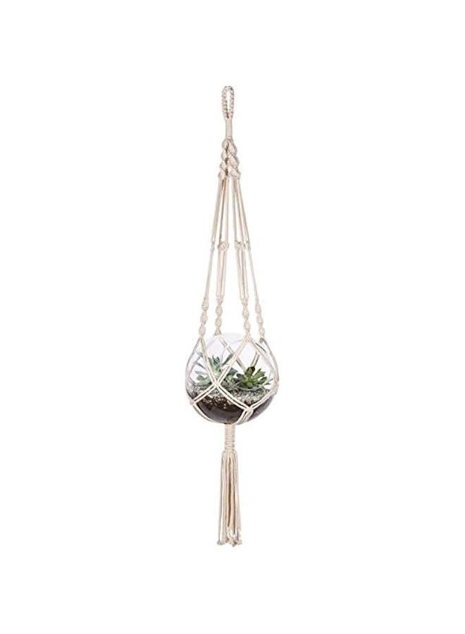 HOOKOR Plant Hanger, 2 Packs Plant Hangers, Home Decor Hanging Planter for Indoor Plants Decorative Macrame Pot Hanger for Home Decor(POTS NOT Included) - Image 5