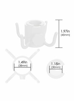 Y&D Beach Umbrella Hanging Hooks, Plastic Adjustable Travel Hooks for Towels, Camera, Sunglasses 4 Pack  - Image 5