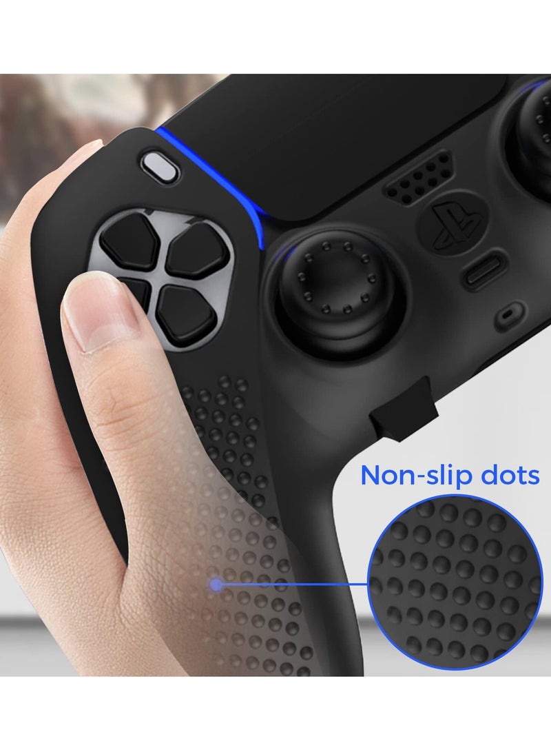 PS5 DualSense Edge Controller Cover, Accessories for PS5 DualSense, Including Cover for DualSense Edge, Thumb Caps, Triggers Extenders, and Touchpad Sticker - Image 5