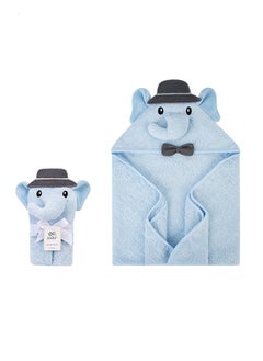 Animal Stuffed Newborn Hooded Towel Gift Set - Mr. Elephant