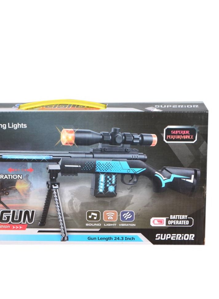 Special Gun With Flashing Lights And Sound  - Image 2