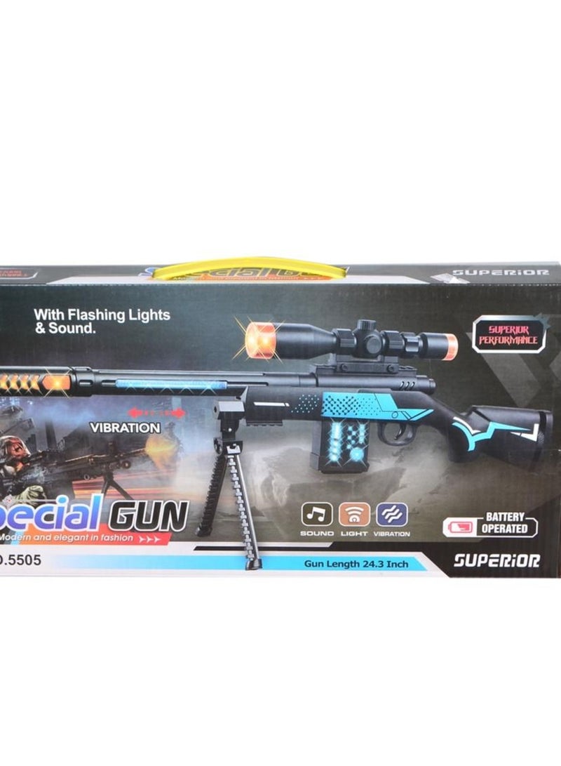 Special Gun With Flashing Lights And Sound  - Image 1