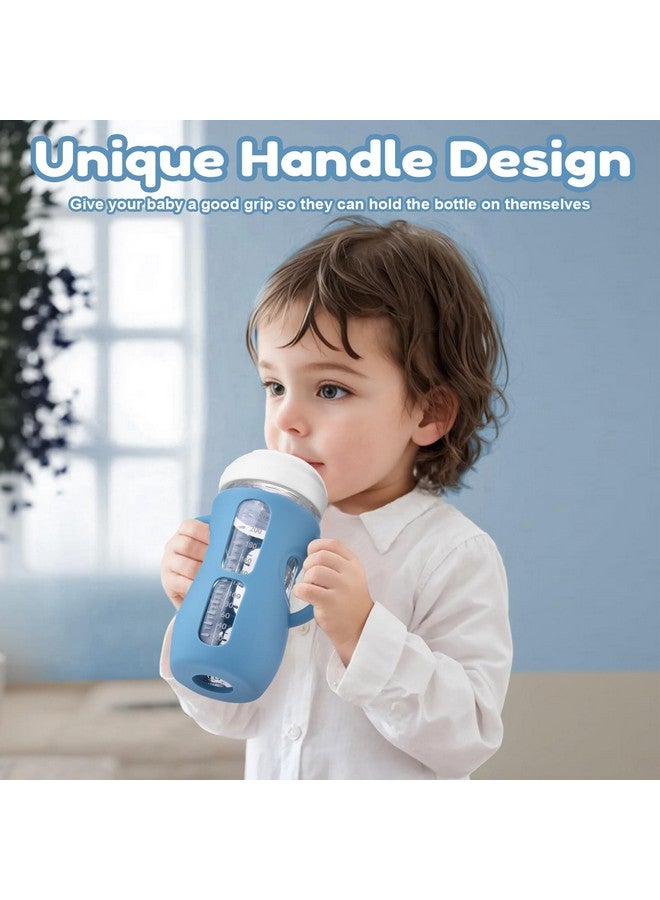 Hranio Silicone Bottle Covers Silicone Sleeve for Avent Natural Glass Baby Bottles Fits Philips Avent Glass Bottle Sleeve Phillips Avent Glass Bottles 8oz (3 Pcs) - Image 5