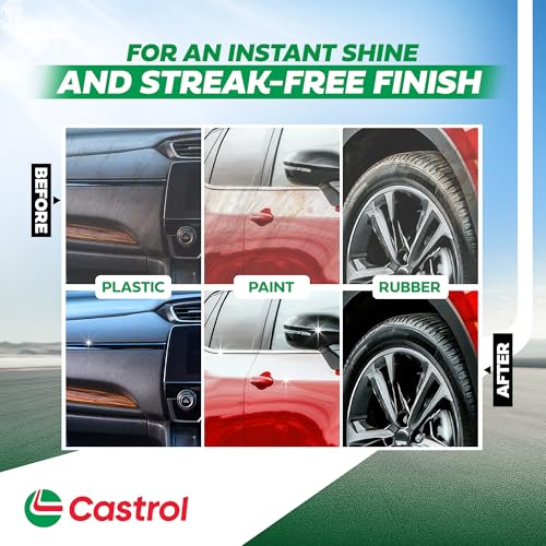 Castrol 3-IN-1 SHINER for Bikes and Cars (100ML) | Provides long-lasting gloss finish | Protects surfaces from UV rays | Excellent shine | Streak-free finish - Image 4