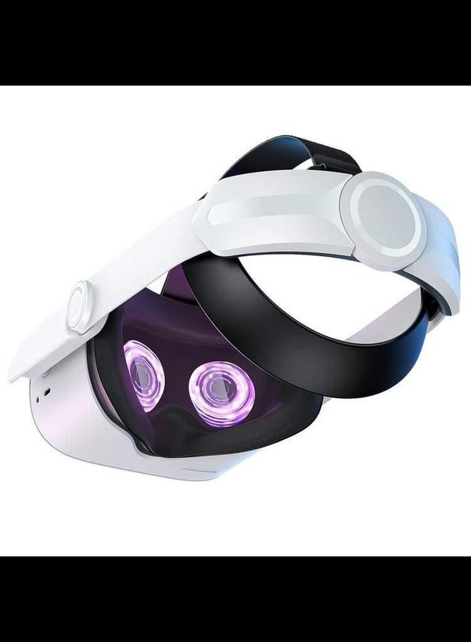 VR Headset Head Strap Premium Replacement Gaming VR Glasses Accessories Balancing Head Pressure Stand Holder Headband Compatible For Meta Quest 3 Headset  - Image 2