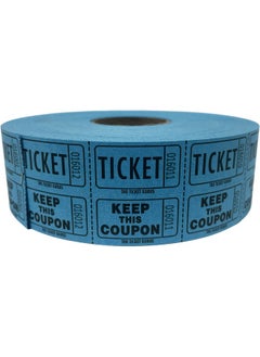 Ticket Guru-Raffle Tickets - (4 Rolls Of 2000 Double Tickets) 8,000 Total 50/50 Raffle Tickets (Choose Color Combo Below) (Red/Blue/White/Orange) - pzsku/Z029757CE622211E4E028Z/45/_/1731922183/d87d5cd5-a278-4791-8dc1-2fc92003b478