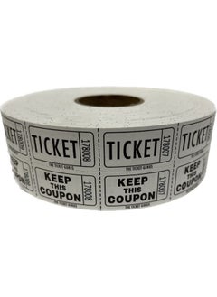 Ticket Guru-Raffle Tickets - (4 Rolls Of 2000 Double Tickets) 8,000 Total 50/50 Raffle Tickets (Choose Color Combo Below) (Red/Blue/White/Orange) - pzsku/Z029757CE622211E4E028Z/45/_/1731922184/d11f07f3-8064-4286-99d3-cda22bb0f0cb