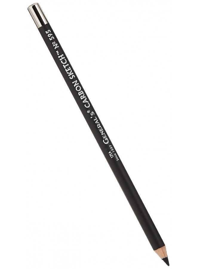 General Pencil Carbon Sketch Pencils 2/Pkg-#595-BP - Image 2