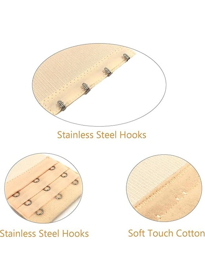 HY 12 Pack Flexible Bra Extender Strap 2/3/4 Hooks Adjustable Bra Strap - Image 3