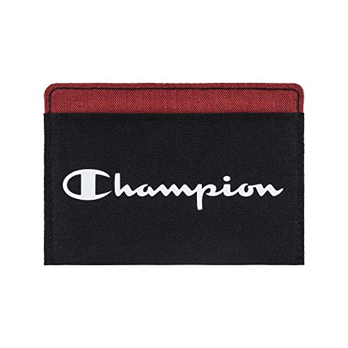 Champion Unisex Adult Graphic Card Case Wallet, Scarlet/Black, One Size US - Image 5