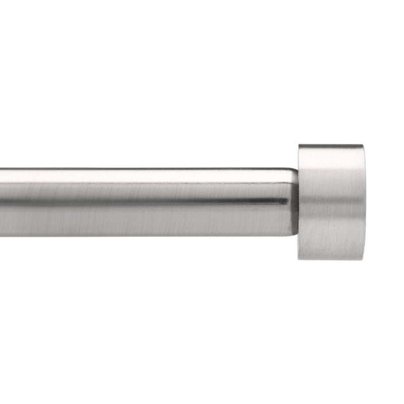 Umbra Cappa Curtain Rod, Includes 2 Matching Finials, Brackets & Hardware, 36 to 72-Inches