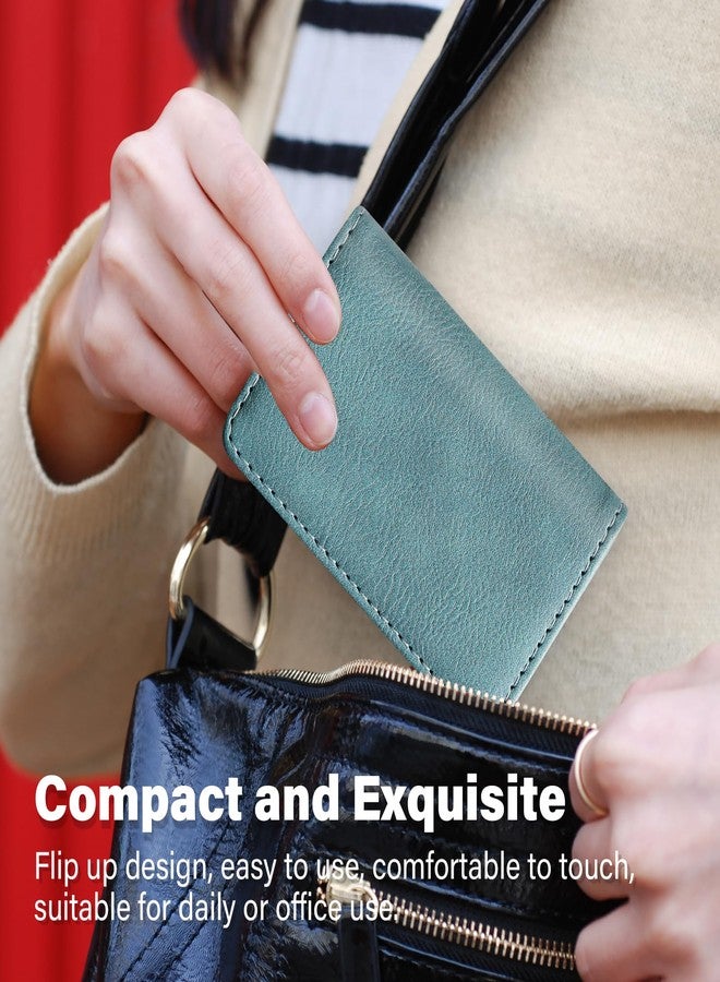 AI-DEE RFID Blocking Wallet - Minimalist Leather Business Credit Card Holder (Qyan) - Image 4