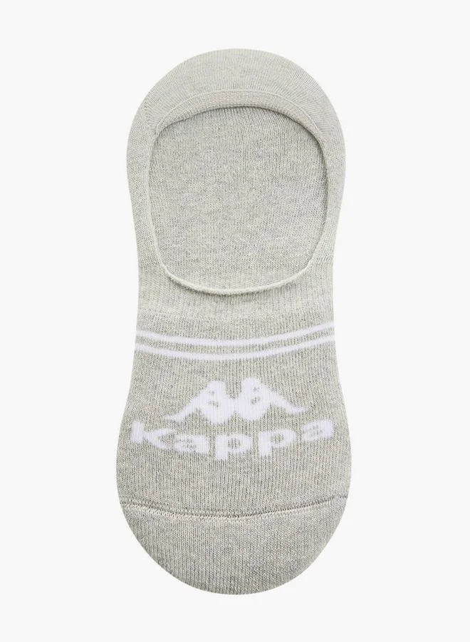 Kappa  Set of 3 - Kappa Logo Detail Invisible Socks with Antibacterial Protection for Men | Best Price UAE
