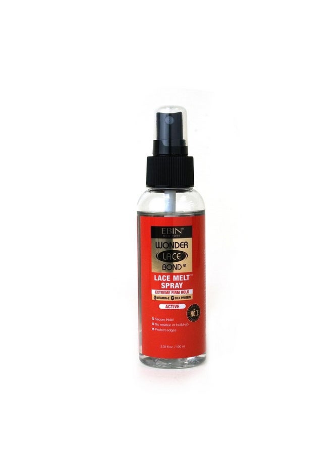 EBIN NEW YORK Wonder Lace Bond Lace Melt Spray 3.39Oz 100Ml Extreme Firm Hold (Active) No Reside Long Lasting Formula With Protecting Edges  - Image 1