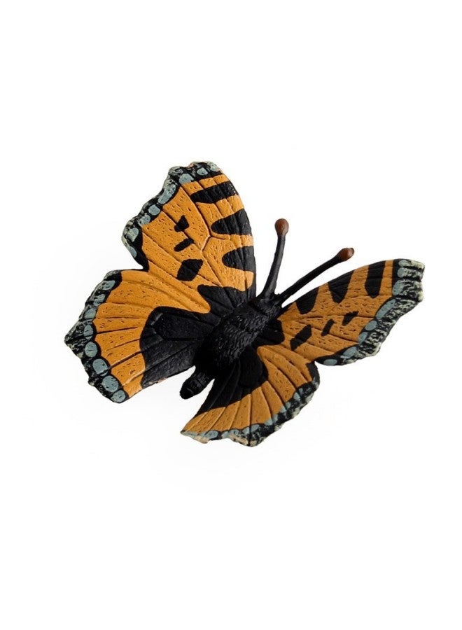 Simulation Solid Spider Unicorn Centipede Insect Model Children's Toy Butterfly Bee Animal Ornaments Sand Table-Colour:127-662 Flower Butterfly 7.8g - Image 1
