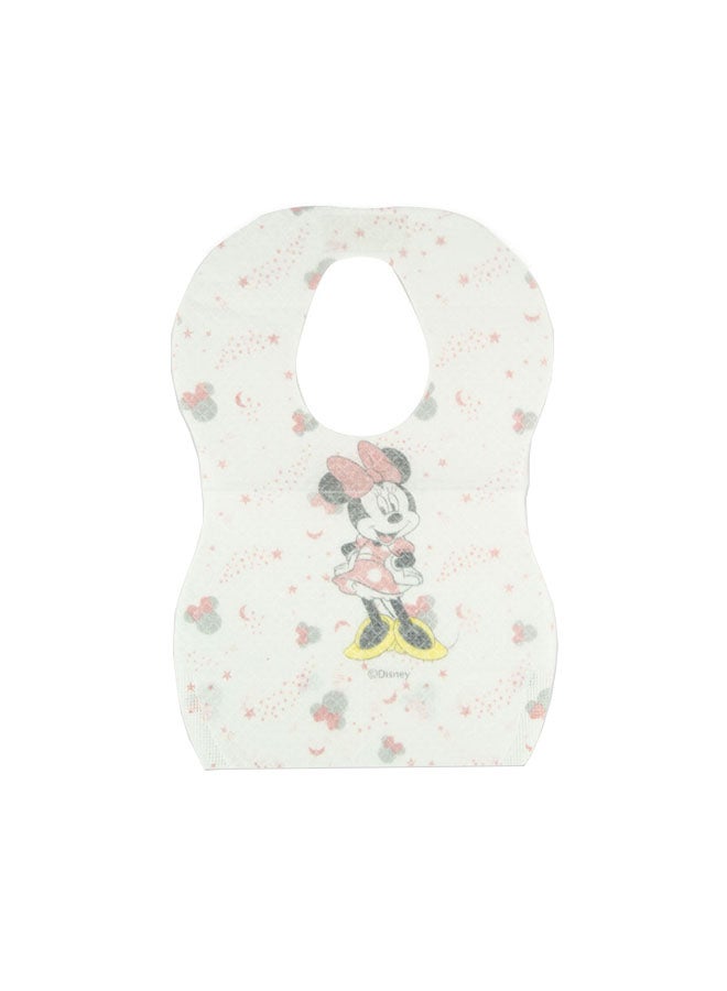 Disney 8-Piece Minnie Mouse Print Bibs - Image 1