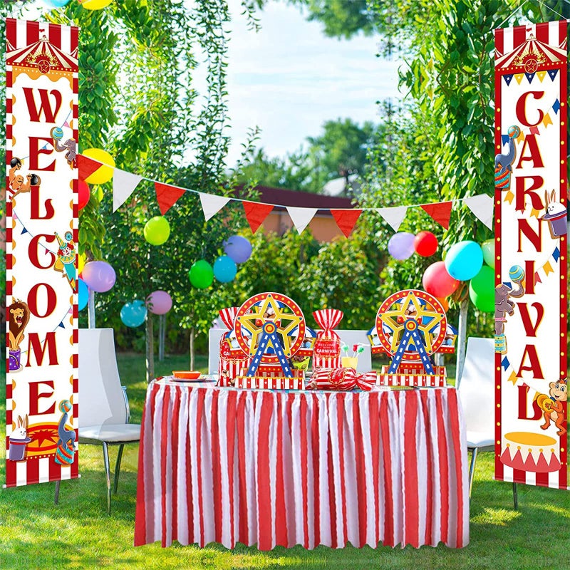 Epakh Carnival Ferris Wheel Centerpiece Carnival Theme Party Decorations Carnival Cake Holder Circus Carnival Favor Supplies for Candy Desserts Cake Carnival Ferris Wheel Party Decorations - Image 4