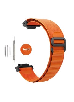 For Cassio Cassio Strap Alpine Trail Loop Strap G-SHOCKGA100 Sport DW-5600-Color:[Medium Grain Mountain] Orange