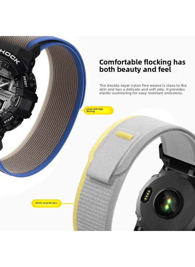 Generic - For Cassio Cassio Strap Alpine Trail Loop Strap G-SHOCKGA100 Sport DW-5600-Color:[Medium Grain Mountain] Orange - Image 1