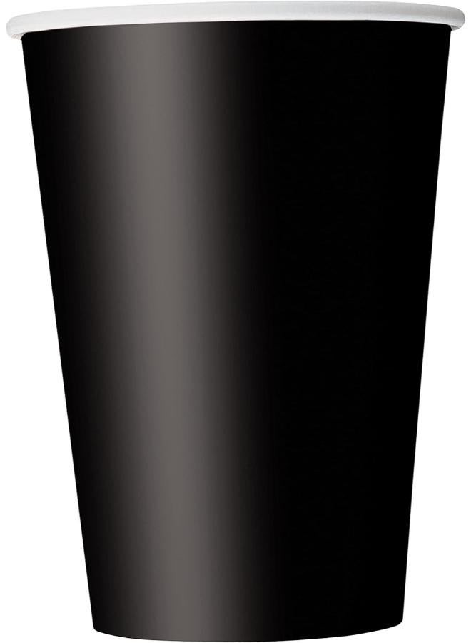 Unique 14 Midnight Black Cups 9Oz - Image 2