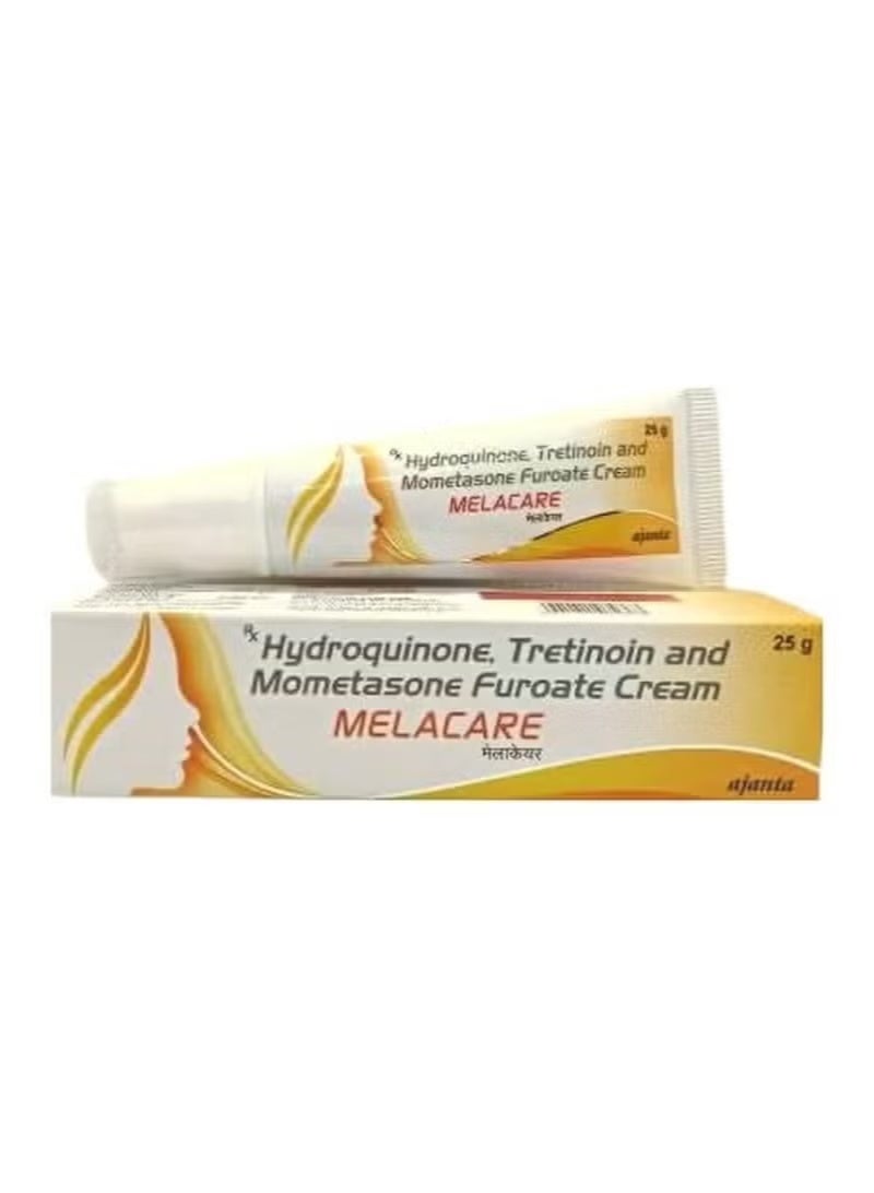 Ajanta Melacare cream for facial skin care and treatment of melasma, dark spots, hyperpigmentation and wrinkles 25 grams