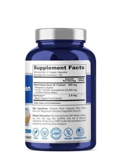 NusaPure White Kidney Beans 24,000mg per Serving - Bioperine - Extract 30:1 (Vegan, Non-GMO)  - Image 2