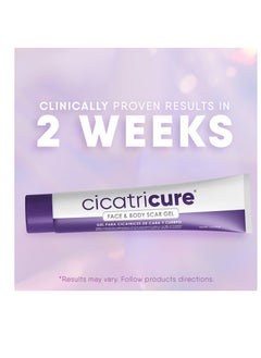 CICATRICURE Cicatricure Face & Body Advanced Scar Gel, Scar Treatment for Old & New Scars, Fades Stretch Marks Away, Surgical Scars, Injuries, Burns and Acne Scar Treatment, For Adults & Kids, 1 oz (28g), 1-Pack  - Image 3