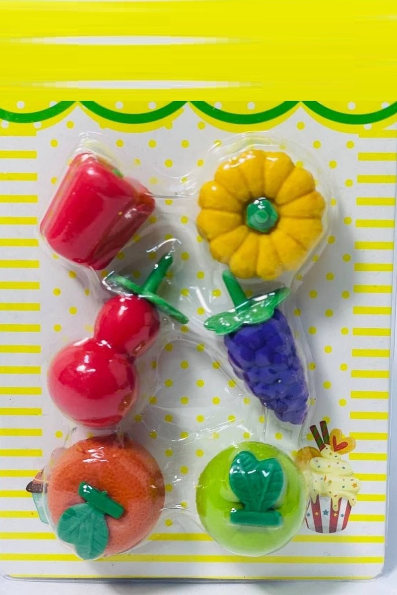 كارت استيكة أشكال مختلفة الكارت في 6 قطع مختلفة - Image 1