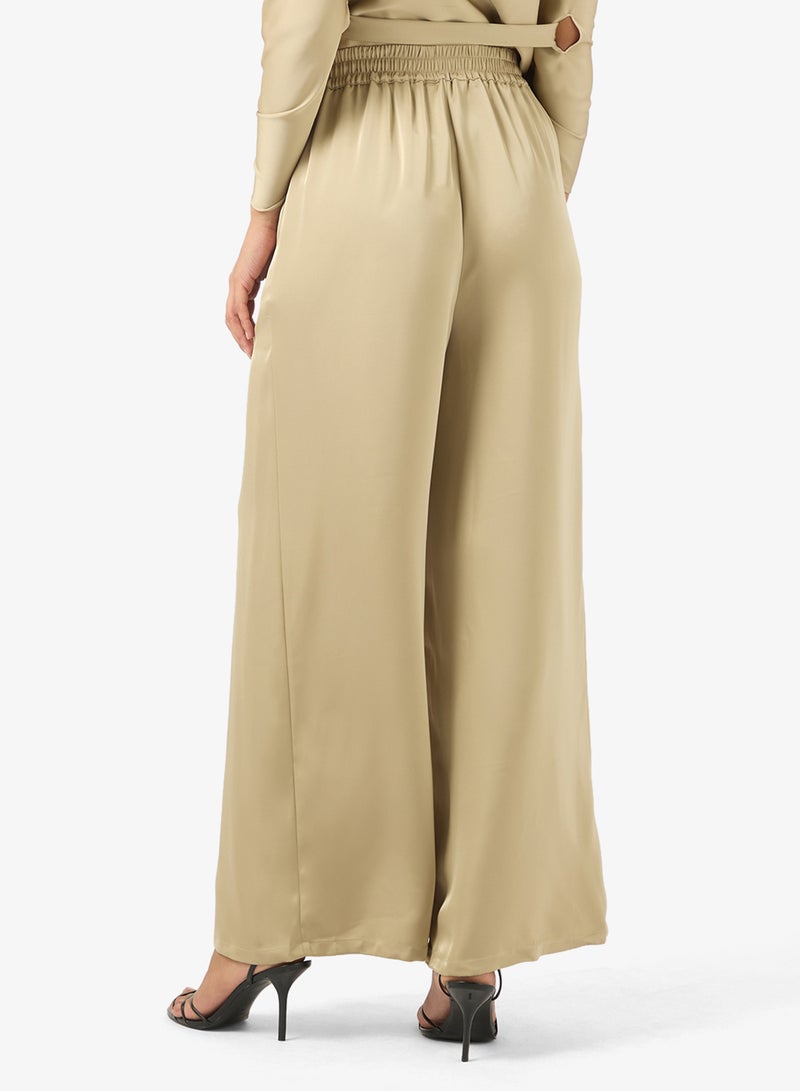 بي سي بي جي بنطلون واسع بخصر عالٍ - Image 3