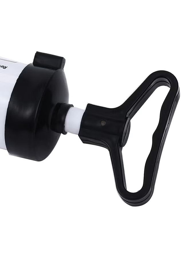 Manual Toilet Plunger Black/White - Image 2