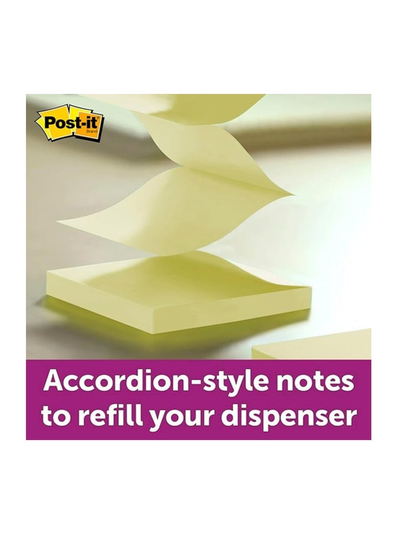 Post It Post-It Pop-Up Note And Flag Dispenser Designer Series Ds-100 (Empty Dispenser). Notes Size 3 X 3 In (76 mm X 76 mm) And Flags 1/2" And 1". 1 Empty Dispenser/Pack - Image 2