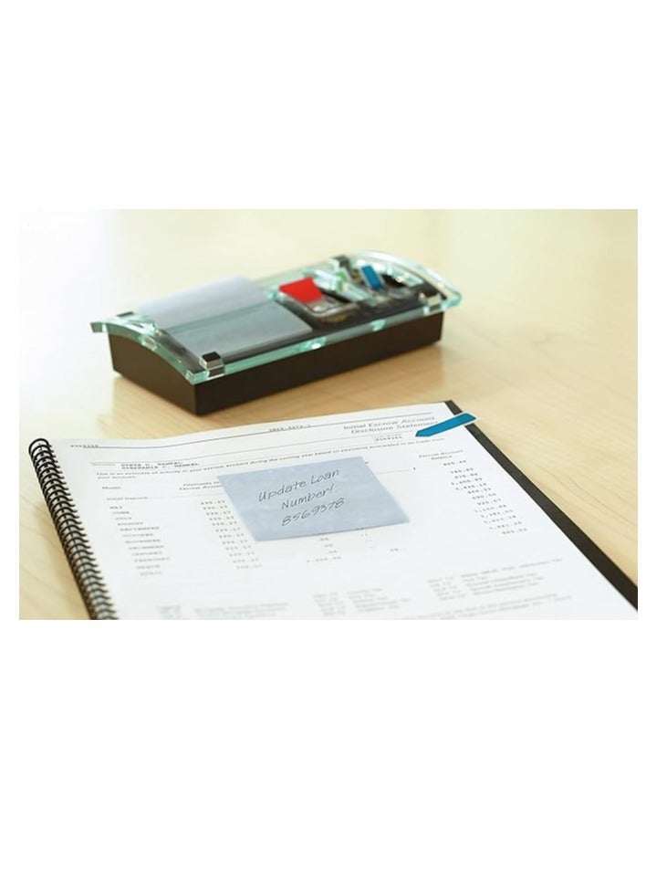 Post It Post-It Pop-Up Note And Flag Dispenser Designer Series Ds-100 (Empty Dispenser). Notes Size 3 X 3 In (76 mm X 76 mm) And Flags 1/2" And 1". 1 Empty Dispenser/Pack - Image 4