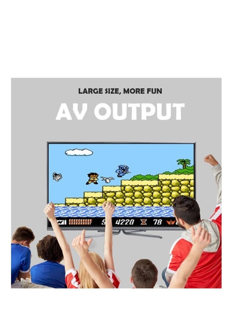 Mini 620 Retro Video Game Console Dual Player 8-Bit Support Output Home TV Plug and Play Play Stick Built-in Games Retro Handheld Game Console