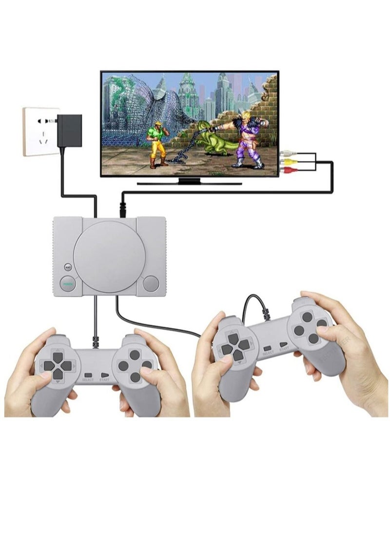 Mini 620 Retro Video Game Console Dual Player 8-Bit Support Output Home TV Plug and Play Play Stick Built-in Games Retro Handheld Game Console