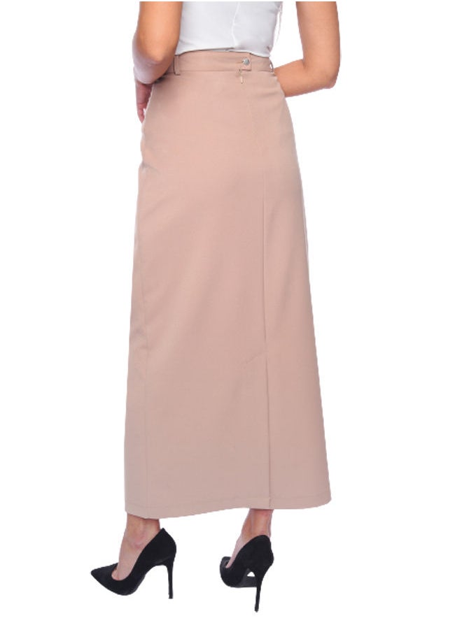 Esla - ESLA Tr  Skirt Beig - Image 1