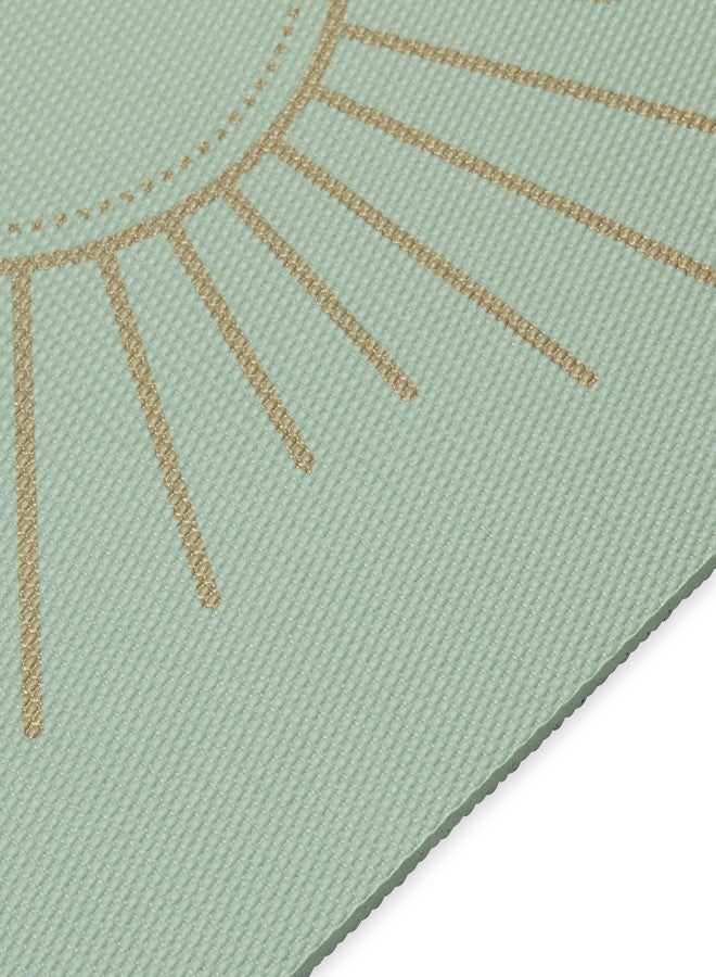 Gaiam Yoga Mat - Premium 6mm Print Extra Thick Non Slip Exercise & Fitness Mat for All Types of Yoga, Pilates & Floor Workouts (68"L x 24"W x 6mm Thick) - Image 4