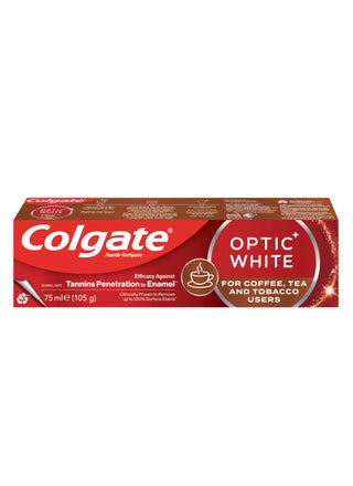colgate optic white for coffee tea & tobacco users Buy Colgate Optic White Coffee Tea And Tobacco Stains Toothpaste Online |  15 Minutes Instant Delivery | Fastest Delivery in Dubai, Abu Dhabi, Sharjah  and the UAE
