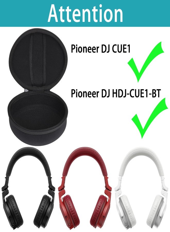 khanka Hard Carrying Case Replacement for Pioneer DJ CUE1/HDJ-CUE1-BT Bluetooth On-Ear DJ Headphones,Case Only. - Image 2