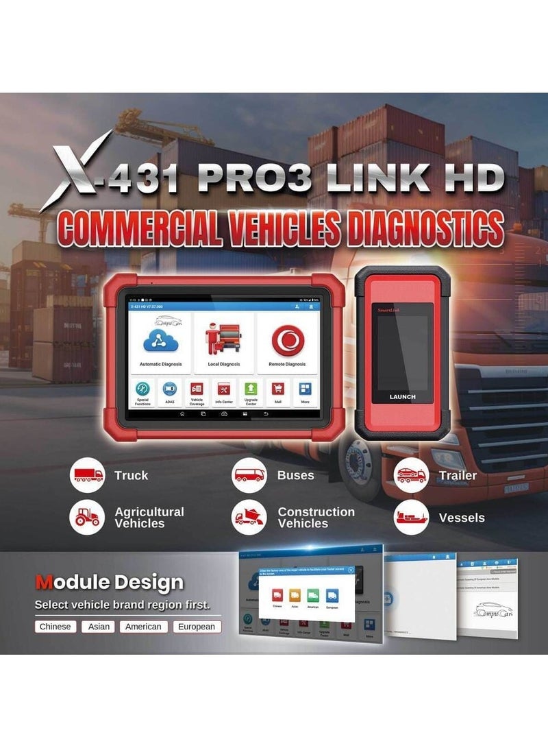 Launch X431 Heavy Duty Truck Scanner - Image 2