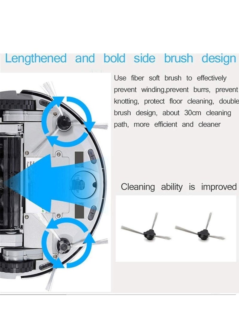 INTELLIGENT Cleaner Automatic Robot Vacuum Programmable Cleaner Robotic Auto Home for Clean Carpet Hardwood Floor Self Activation and Charge Dock