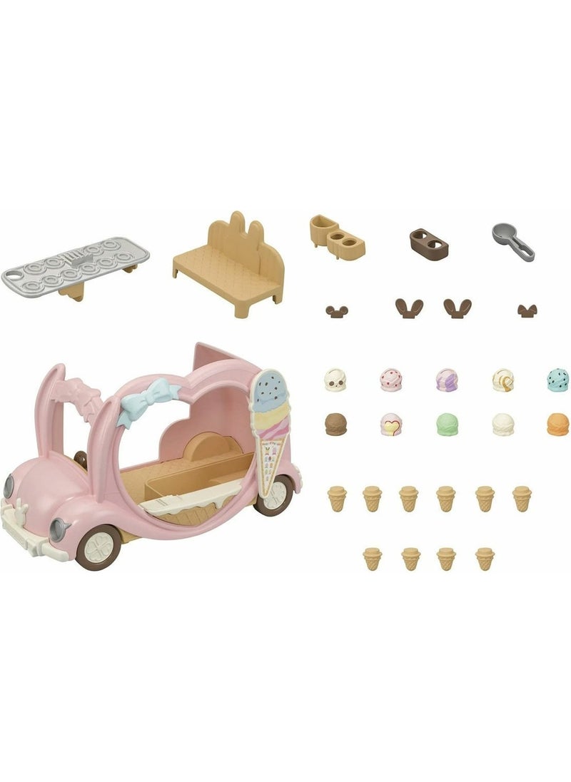 Adore Oyuncak 5651 Sylvanian Families Ice Cream Cart +4 Years  - Image 3