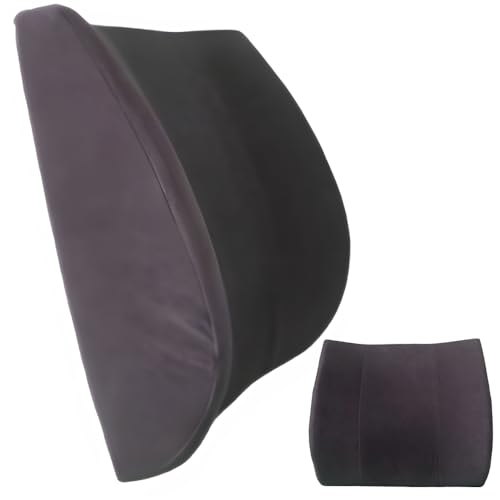 Bodyline BackHuggar TraditonalRegular Style The Original Lumbar Cushion Black