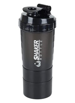 Shaker BOTTLE Protein Shaker Bottle – Long Lasting and Light Weight BPA Free Sports Gym Supplements Bottle with Mixture Ball (500ml)  - Image 2
