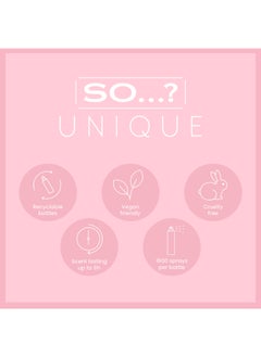 So..? Unique Women's Rose Berry Body Mist | 150ml | Luxurious Floral & Fruity Fragrance Spray | Long-Lasting, Refreshing Perfume For Women | Perfect for Daily Wear & Special Occasions  - Image 4