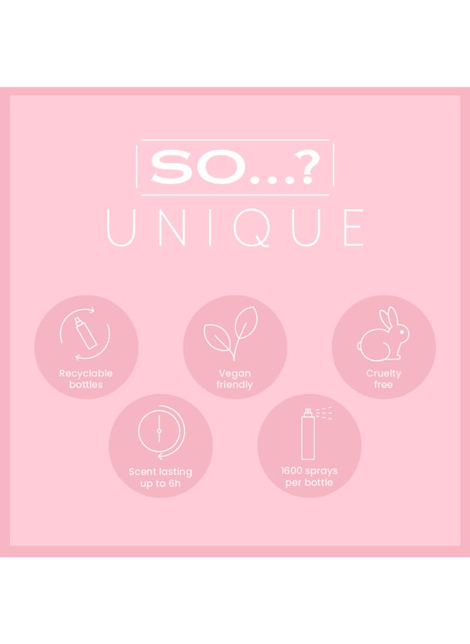 So..? Unique Women's Rose Berry Body Mist | 150ml | Luxurious Floral & Fruity Fragrance Spray | Long-Lasting, Refreshing Perfume For Women | Perfect for Daily Wear & Special Occasions  - Image 4