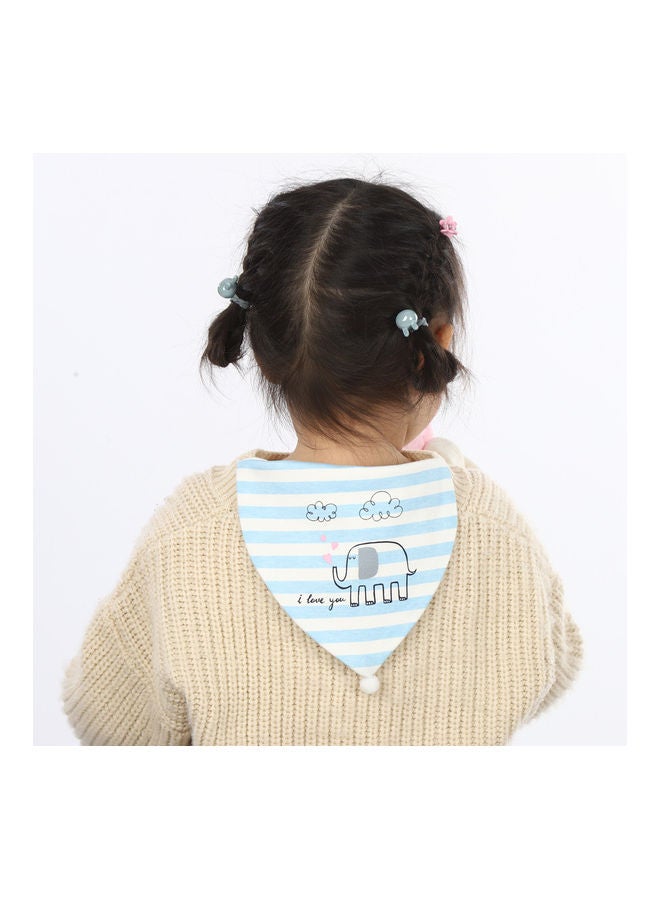 NIBEMINENT 2-Pack Baby Bib Wipe Sweat Absorbent Cloth - Image 2