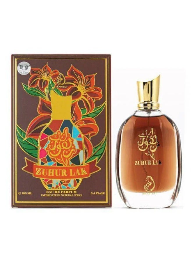 عربيات عطر زهور لاك من عربيات – 100 مل - عطر زهري وفاكهي وخشبي للنساء والرجال - Image 1