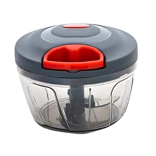 Garth Manual Food Chopper, Compact & Powerful Hand Held Vegetable Chopper/Blender to Chop Fruits and Vegetables 450ML - Image 1